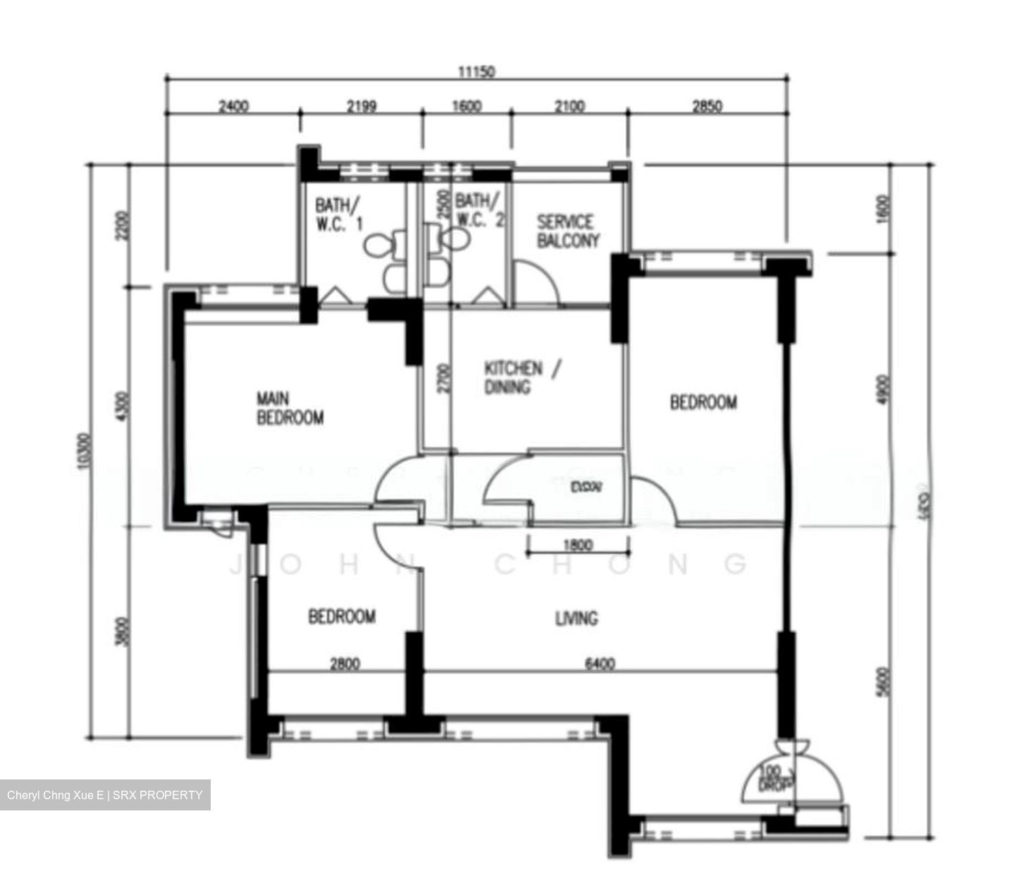 Blk 176 Lompang Road (Bukit Panjang), HDB 4 Rooms #563227631